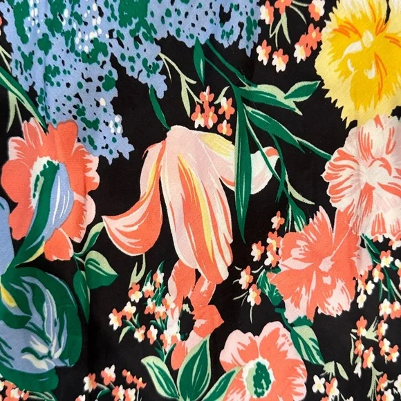 Maeve floral silk satin mid skirt, size XS NWOT - Picture 5 of 5